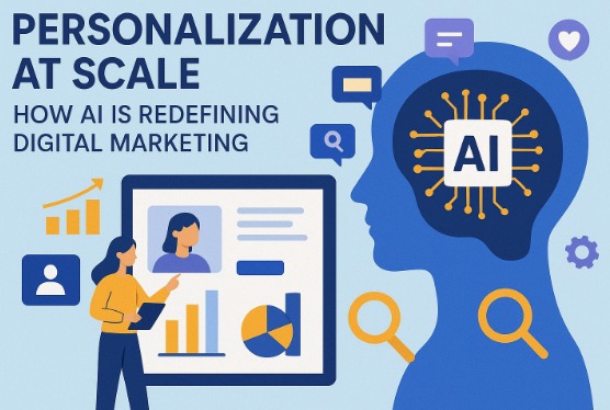 AI-driven personalization at scale in digital marketing by SeekNeo, leading Digital Marketing Company in Bangalore and SEO Company in Bangalore.