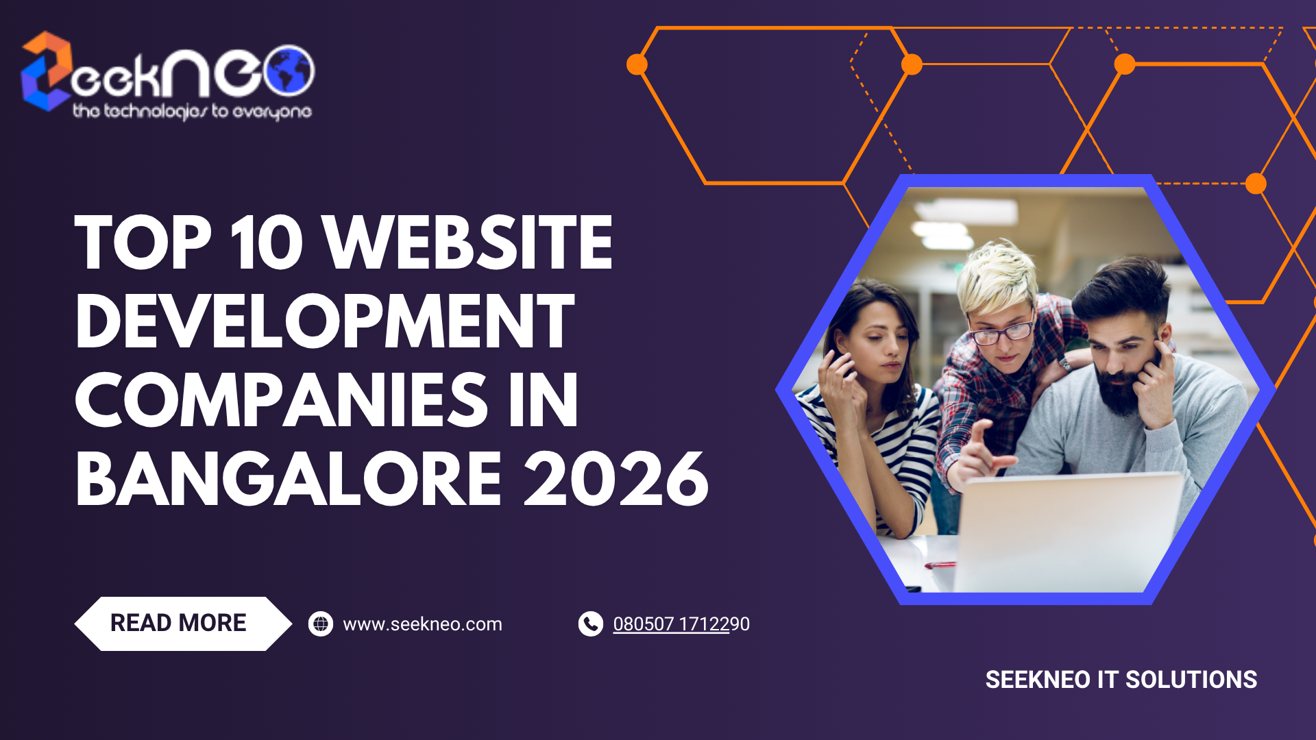 Top 10 Website Development Companies in Bangalore 2026 – including SEO, Website Development, and E-Commerce services by leading firms like SeekNeo.